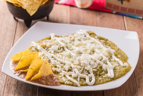 Enchilada do rodízio Mexicaníssimo