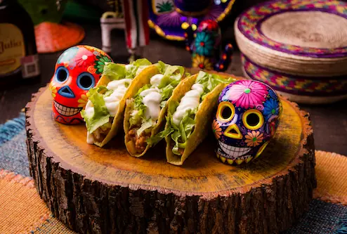 Tostitacos do rodízio Mexicaníssimo